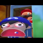 mario drags smg4 GIF Template