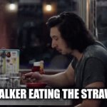 Darkstalker Mhhh good soup | DARKSTALKER EATING THE STRAWBERRY | image tagged in gifs,wings of fire | made w/ Imgflip video-to-gif maker