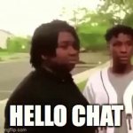 hello chat GIF Template