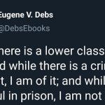 Eugene Debs tweet meme