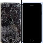 Broken vs new phone