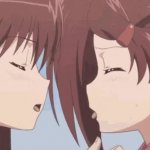 anime-kissing GIF Template