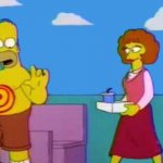 Maude Flanders Moments Before Death