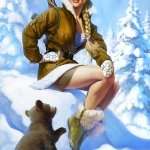 Russian pin-up | Damir's Dream | image tagged in russian pin-up,damir's dream | made w/ Imgflip meme maker
