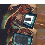 Splatoon Marina Template | ME AFTER GETTING INTO A FIGHT ON DISCORD AND SHOWING MY FRIEND | image tagged in splatoon marina template | made w/ Imgflip meme maker