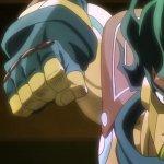 Star Platinum Punch GIF Template