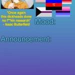 AliseEllis’ Announcement Temp 2 meme