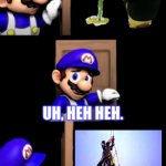 SMG4 door extended | image tagged in smg4 door extended | made w/ Imgflip meme maker