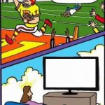 JESUS NOT WATCHNG FOOTBALL
