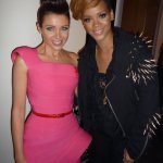 Dannii Minogue and Rihanna