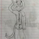 Femboy Cat Furry Drawing