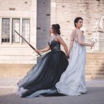 lesbian sword wedding
