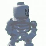 Skeleton lego dance GIF Template