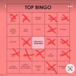 Top bingo | image tagged in top bingo | made w/ Imgflip meme maker