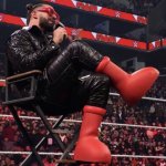 Seth Rollins Red Boots