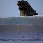 Godzilla waves