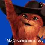 Hey! No cheating! | Teacher; Me Cheating on a Test | image tagged in gifs,memes,school,test,teachers,cheat | made w/ Imgflip video-to-gif maker