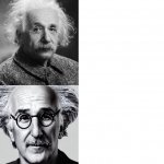 Einstein Curb your enthusiasm