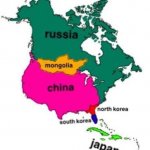 Map of East Asia but it’s North America