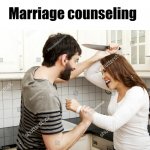 "No, this is what you should do when you are arguing" | Marriage counseling | image tagged in pie charts,e | made w/ Imgflip meme maker