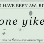 You have been awarded one yike