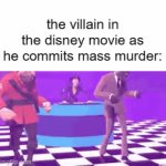 rekt! [does some moves] | the villain in the disney movie as he commits mass murder: | image tagged in gifs,disney,villains,tf2,dancing | made w/ Imgflip video-to-gif maker