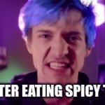 yummy | ME AFTER EATING SPICY TAKIS. | image tagged in gifs,yummy | made w/ Imgflip video-to-gif maker