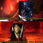 YES! | Don't worry Josh, I have the highground! You underestimate my power! | image tagged in highground | made w/ Imgflip meme maker
