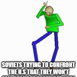 hmm | SOVIETS TRYING TO CONFRONT THE U.S THAT THEY WON'T FALL APART IN DECEMBER 1991 | image tagged in gifs,soviet union,usa,1991 | made w/ Imgflip video-to-gif maker