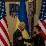 Biden and Zelensky meet in Kiev Ukraine meme