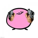 kirbo with guns