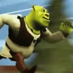 Shrek run GIF Template
