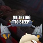 Smeargle photobombing shiny Metang | ME TRYING TO SLEEP; MY "FRIENDS" IN THE GROUPCHAT SPAMMING "?" OVER AND OVER | image tagged in smeargle photobombing shiny metang | made w/ Imgflip meme maker