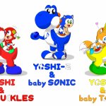 New Babies from Yoshi's Island