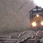 Train Tracks in Ohio template