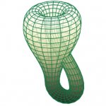 Klein bottle template