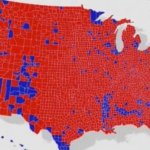 Trump/Biden Voter Locations 2020