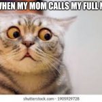 mmm | ME WHEN MY MOM CALLS MY FULL NAME | image tagged in mmm | made w/ Imgflip meme maker