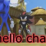 hello chat shadow the hedgehog meme