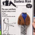 Useless Man Action Figure template