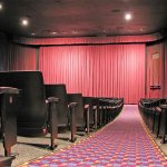 Movie theater interior