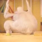 Twerking chicken GIF Template