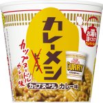 Curry Rice with Cup Noodle Curry