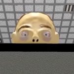 creepy guy over wall meme