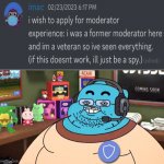 Discord mod | image tagged in discord mod | made w/ Imgflip meme maker