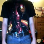 Iron man tshirt meme
