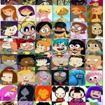 Most Young Animated Young Cartoon Ladies