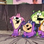 Top cat and his stoned gang