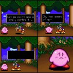 Kirby got roasted meme