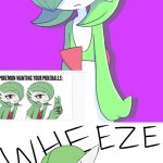 well | image tagged in dissapointed to weezing gardevoir | made w/ Imgflip meme maker